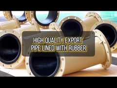 Εξαγωγή προϊόντων σωλήνων με επένδυση από καουτσούκ