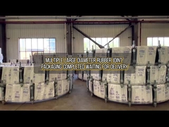 Μεγάλη διάμετρος καουτσούκ σύνδεση που περιμένει για παράδοση