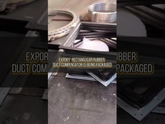 Σύνδεση φλάντζης Μη μεταλλική ελαστική σύνδεση για σύνδεση θερμού αέρα