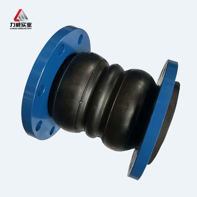 Δύο σφαίρες Flex Connector Flanged Connection Flex Pump Connectors
