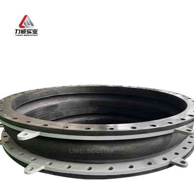 Αντοχή σε πίεση 6 έως 40 bar Εύκαμπτος ελαστικός σύνδεσμος μονής σφαίρας σχεδιασμένος για εύκολη εγκατάσταση και εύκαμπτες συνδέσεις σωληνώσεων