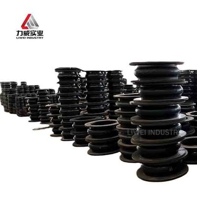 Διαφέρει από μέγεθος Μία σφαίρα Ευέλικτος ελαστικός συνδυασμός από καουτσούκ με φλάνγκες στις άκρες Προσφορά σχεδίασης Κατάλληλο για συστήματα αγωγών και εξοπλισμό