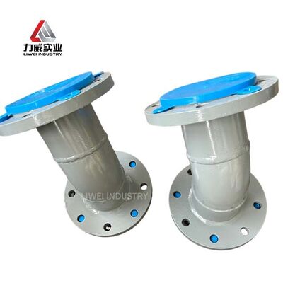 Rubber Lined Pipe Fittings Elbow Tee Reducer Bend Connector Flanged DN25-DN2000 Corrosion Resistant Industrial